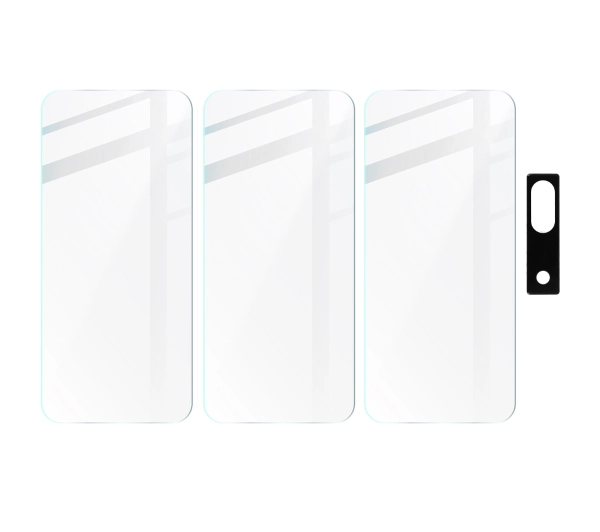 Bizon 3x szkło + szybka na aparat Clear 2 Pack do Google Pixel 8a