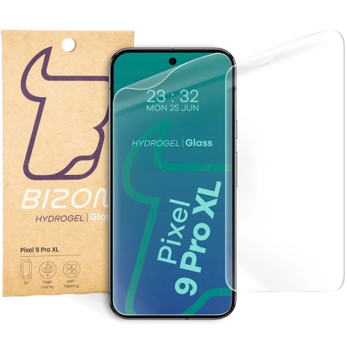 Folia hydrożelowa Bizon na ekran Hydrogel Front do Google Pixel 9 Pro XL 2 sztuki