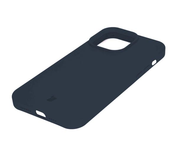 Bizon Silikonowe Soft do iPhone 14 Pro Max Ciemno-niebieski
