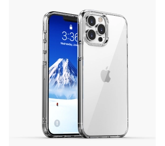 Etui Bizon Halo do iPhone 14 Pro Max Przezroczyste