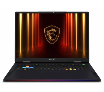 Laptop gamingowy MSI Raider A18 HX A9WIG-072PL 18" 120Hz R9 9955HX 64GB RAM 2TB Dysk SSD RTX5080 DLSS4 Win11 Czarny