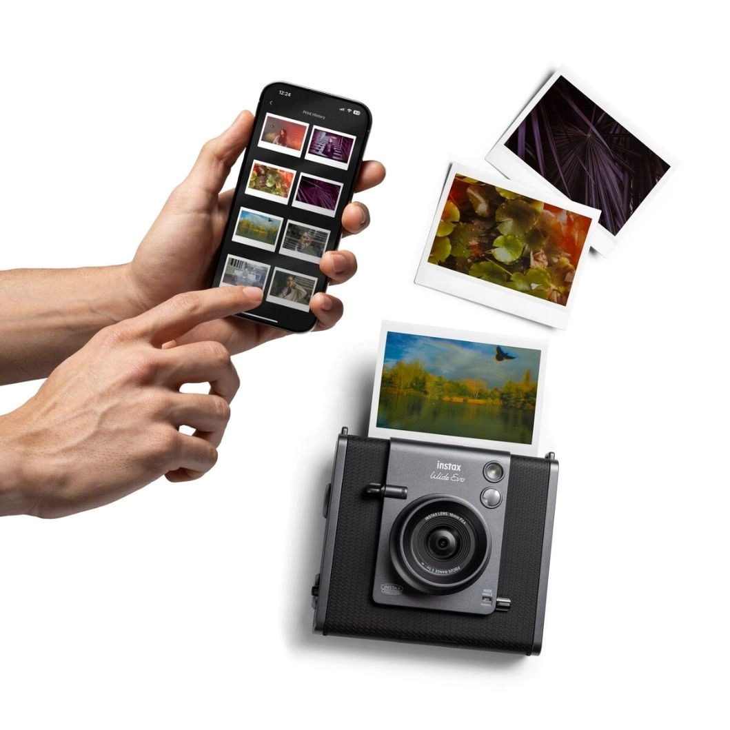 фото Бездзеркальний фотоапарат Fujifilm Instax Wide Evo Black