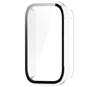 Nakładka na tarczę Bizon ze szkłem do Xiaomi Smart Band 8 Pro Przezroczysty