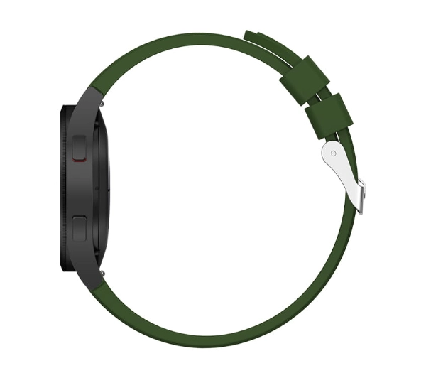 Bizon Strap Watch Silicone Pro do Galaxy Watch 20mm Zielony