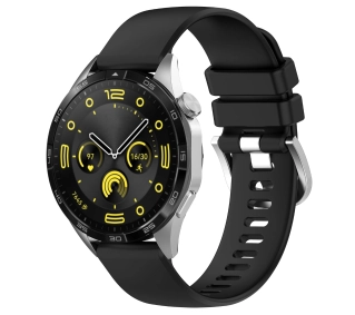 Bizon Strap Watch Silicone Pro T QuickRelease 18mm Czarny