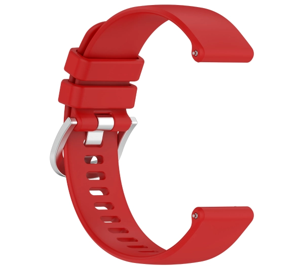 Bizon Strap Watch Silicone Pro T QuickRelease 18mm Czerwony