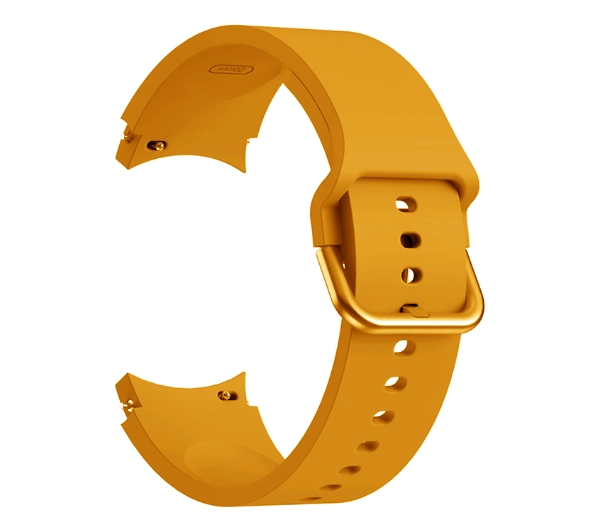 Bizon Strap Watch Silicone do Galaxy Watch 20mm Marchewkowy