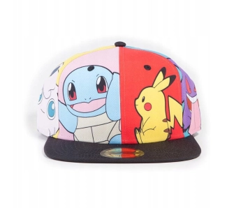 Czapka Difuzed Pokemon - Multi Pop Art Snapback Cap