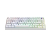 Klawiatura mechaniczna Savio Phenix White Gateron Red Pro ABS Biały