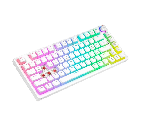 Savio Phenix White Gateron Red Pro Pudding Biały