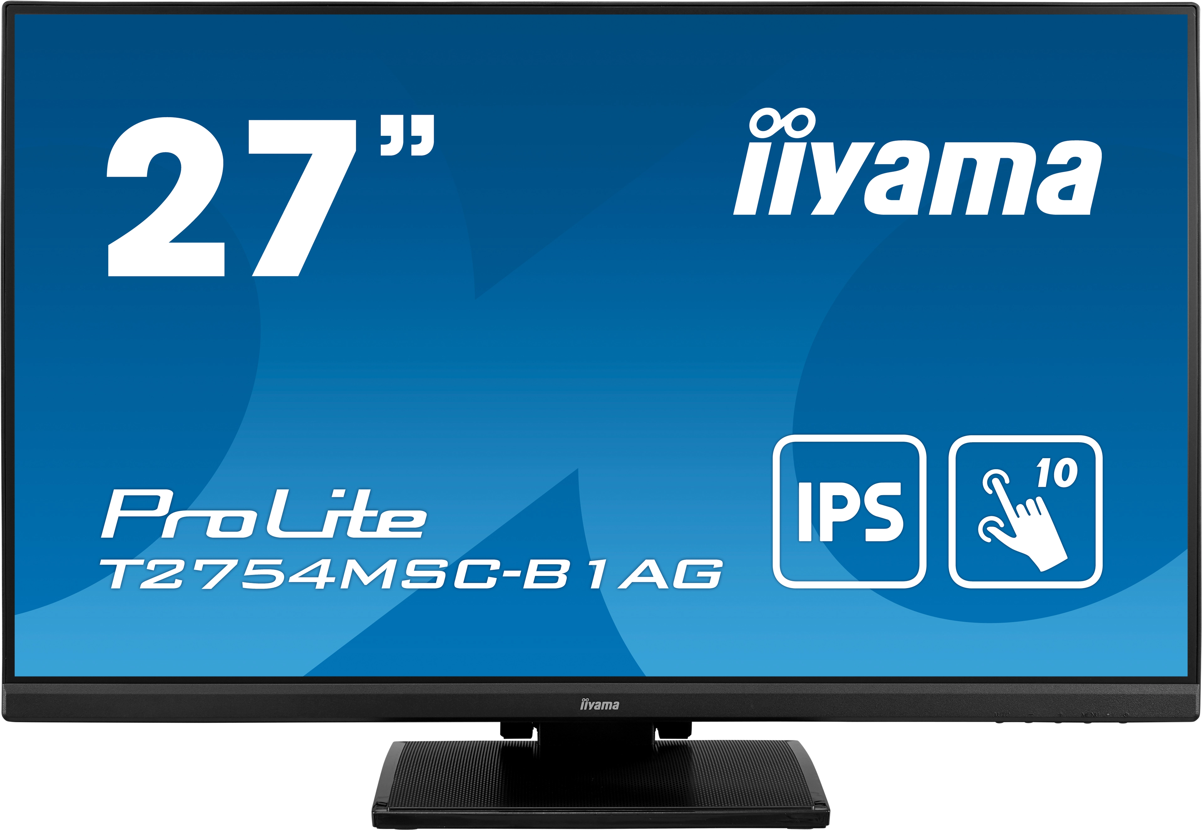 Monitor iiyama ProLite T2754MSC-B1AG Dotykowy 27" Full HD IPS 60Hz 4ms