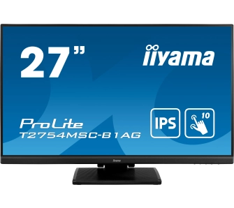 Monitor iiyama ProLite T2754MSC-B1AG Dotykowy 27" Full HD IPS 60Hz 4ms