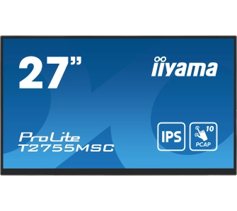 Monitor iiyama ProLite T2755MSC-B1 Dotykowy 27" Full HD IPS 60Hz 5ms