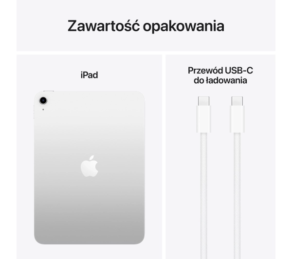 Apple iPad 11" 11 gen 128GB Wi-Fi Srebrny - ⚡ EURO HIT CENOWY! ⚡ - Kup na Raty - RRSO 0%