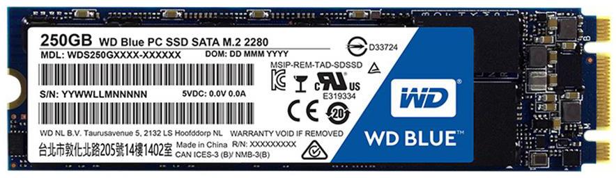 Dysk SSD WD Blue M.2 250GB