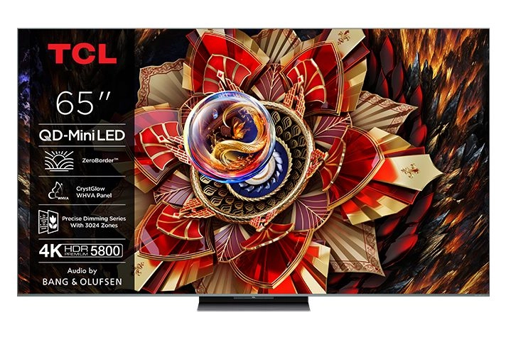 Telewizor TCL 65C9K 65" QD-Mini LED 4K 144Hz Google TV Dolby Vision IQ Dolby Atmos HDMI 2.1 DVB-T2