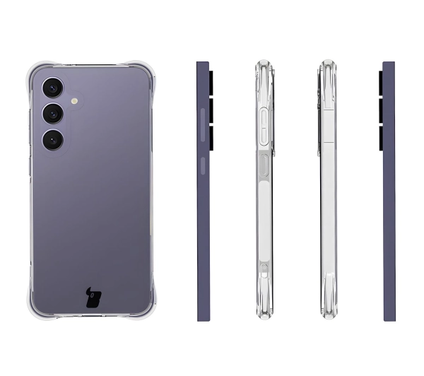 Bizon Elastyczne Salpa do Galaxy S24 FE Przezroczysty