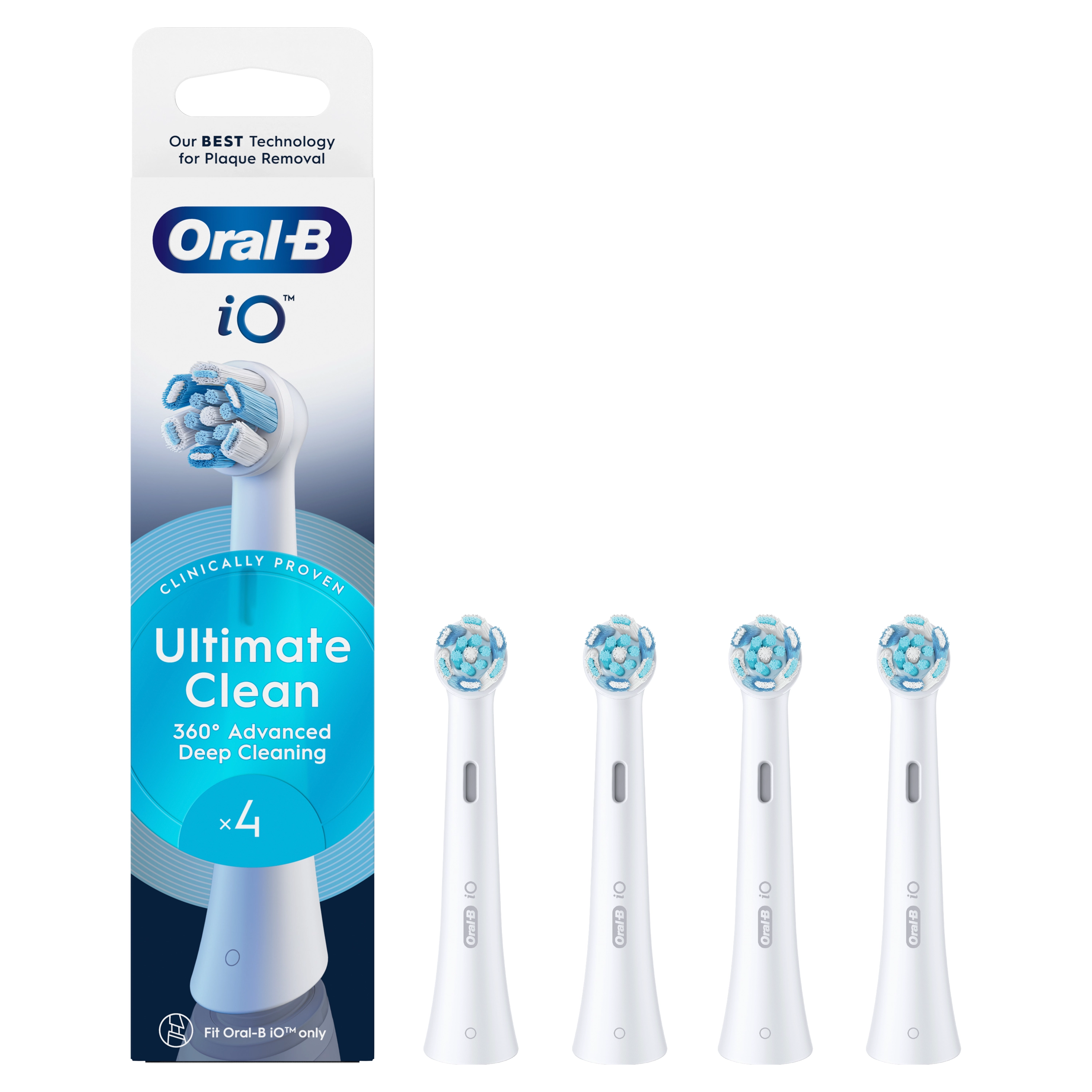 Końcówka do szczoteczki Oral-B iO Ultimate Clean 4szt.