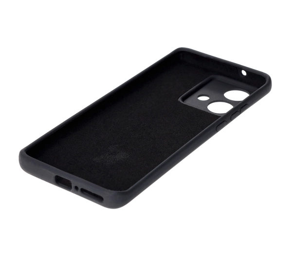 Bizon Silikonowe Soft do Motorola Edge 40 Neo Czarny