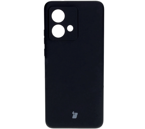 Bizon Silikonowe Soft do Motorola Edge 40 Neo Czarny