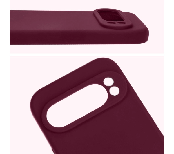 Bizon Silikonowe Soft do Google Pixel 9 Pro Ciemno-fioletowy