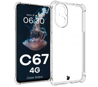 Bizon Elastyczne Salpa do Realme C67 4G Przezroczysty
