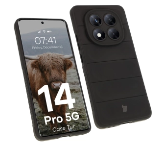 Etui Bizon Tur do Xiaomi Redmi Note 14 Pro 5G / Poco X7 Czarny