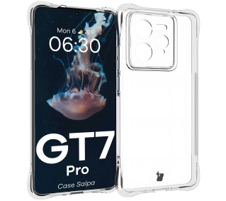Bizon Elastyczne Salpa do Realme GT 7 Pro Przezroczysty