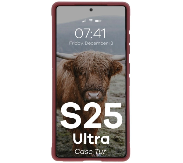 Bizon Tur do Galaxy S25 Ultra Ciemnofioletowy