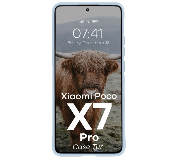 Bizon Tur do Xiaomi Poco X7 Pro Jasnoniebieski