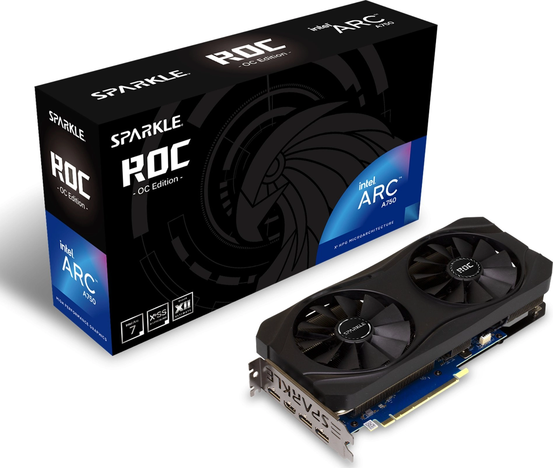 Karta graficzna SPARKLE Arc A750 ROC OC 8GB GDDR6 256bit