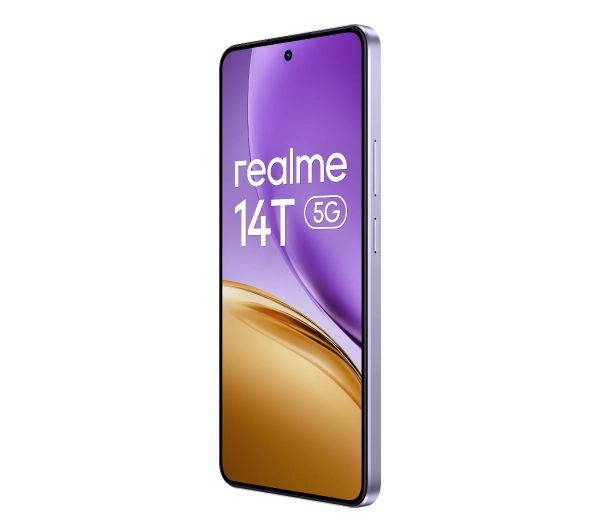 realme 14T 5G 8/256GB Funkcje AI 6,67" 120Hz 50Mpix Fioletowy - ⚡ EURO HIT CENOWY! ⚡ - Kup na Raty - RRSO 0%