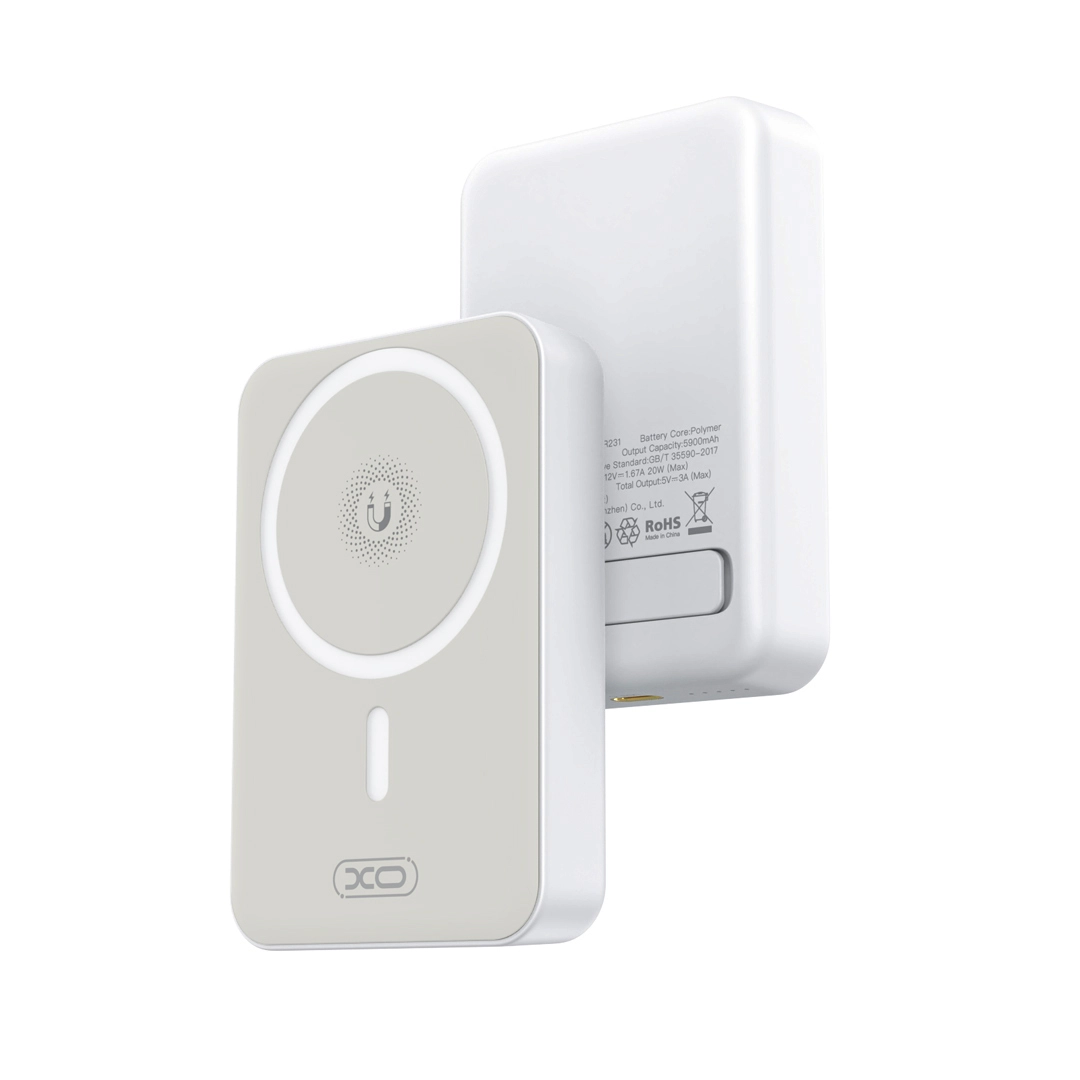 Powerbank XO Magnetic PR231 10000mAh 20W Biały