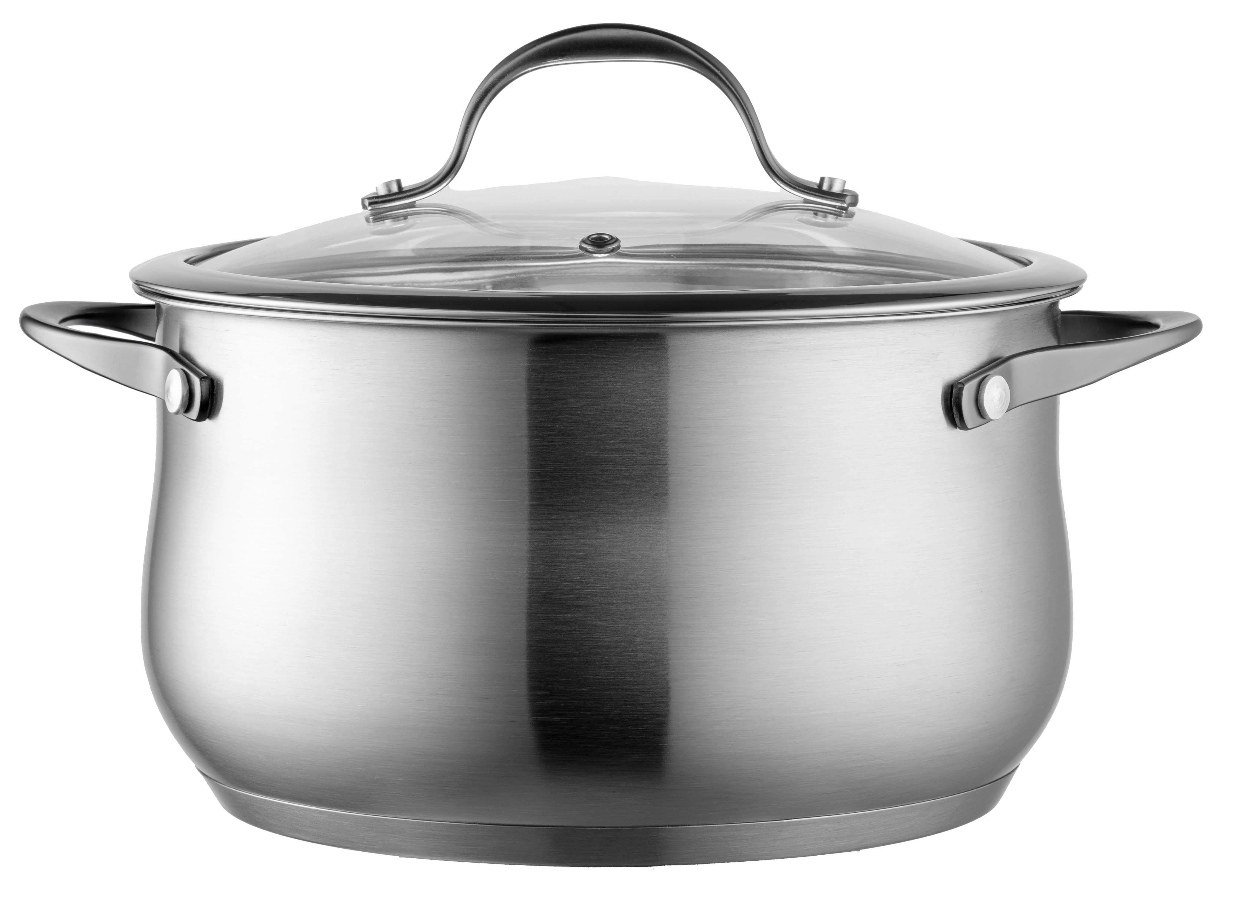 Garnek La Bonita LB24G003 5,7l Clasico ze szklaną pokrywką