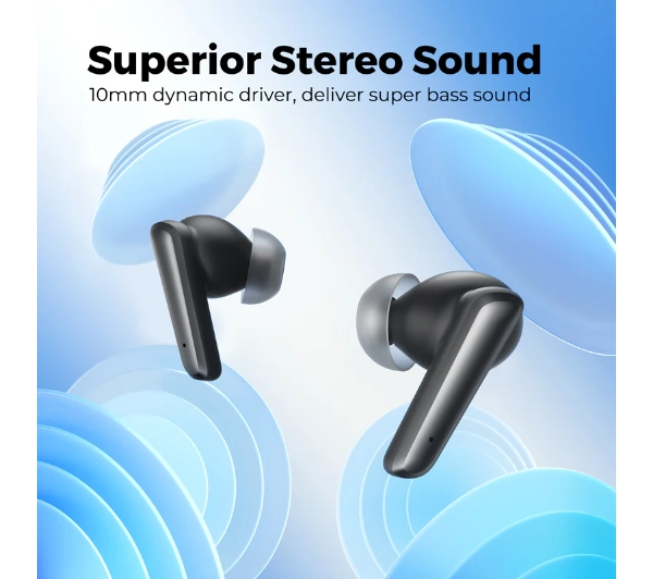 Soundpeats Life Lite Dokanałowe Bluetooth 5.3 Czarny