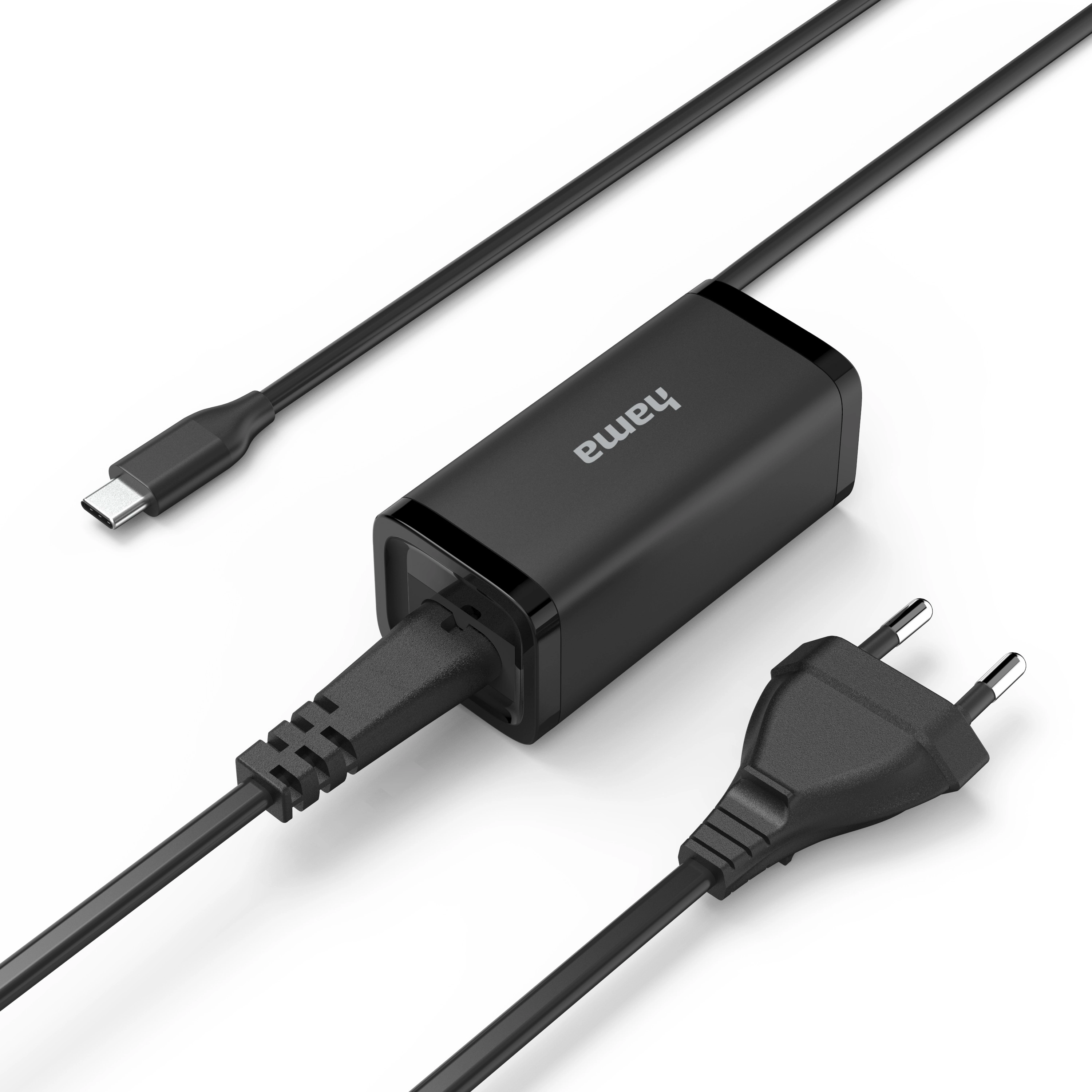 Zasilacz do laptopa Hama 200022 USB-C Mini GaN 45W