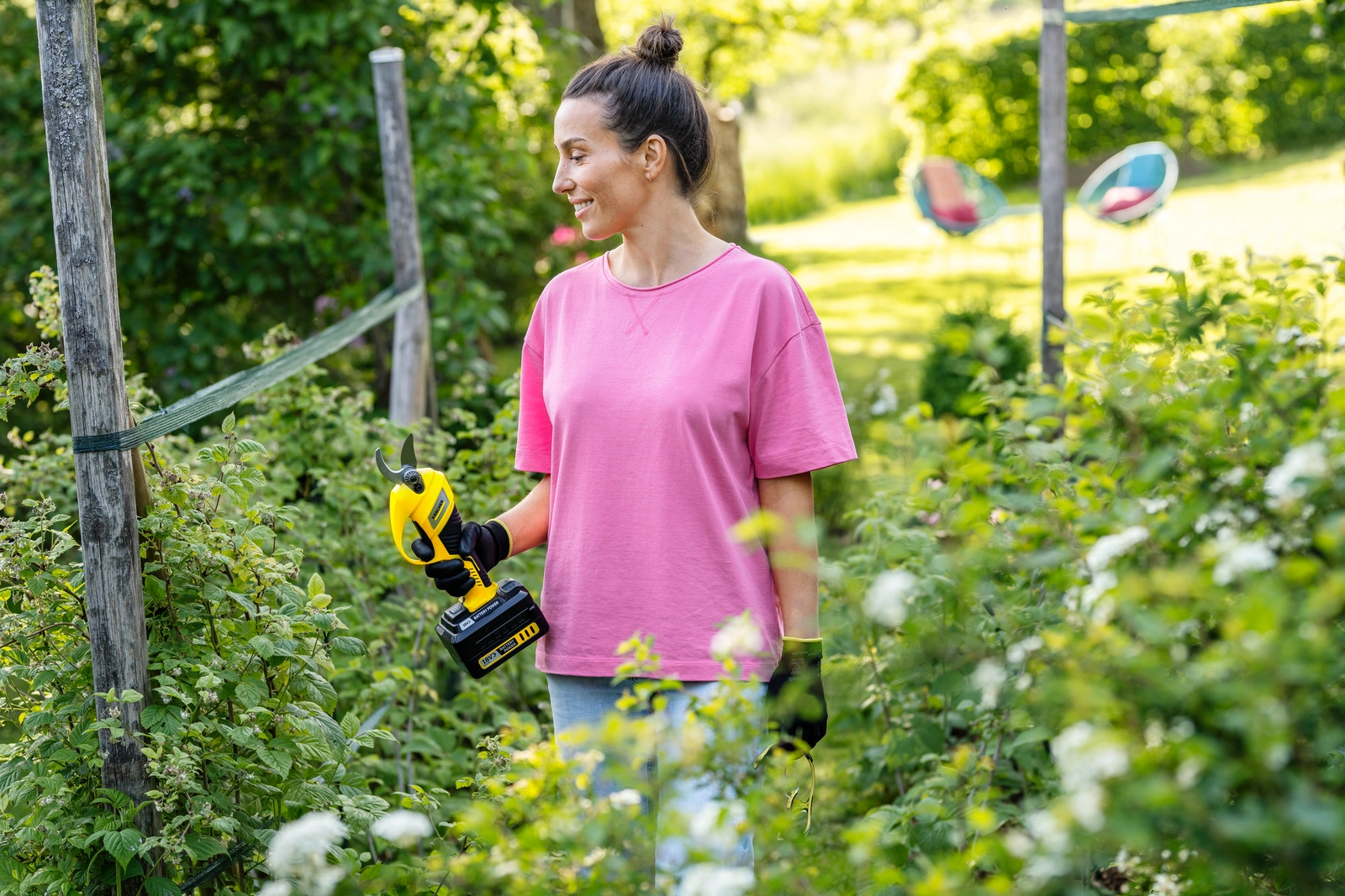 фото Акумуляторні садові ножиці Karcher TLO 2-18 (1.445-340.0)