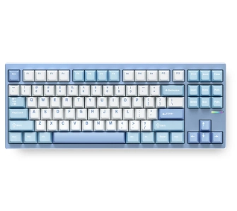 Klawiatura mechaniczna MCHOSE GX87 Lite Matcha Latte v2 Niebieski