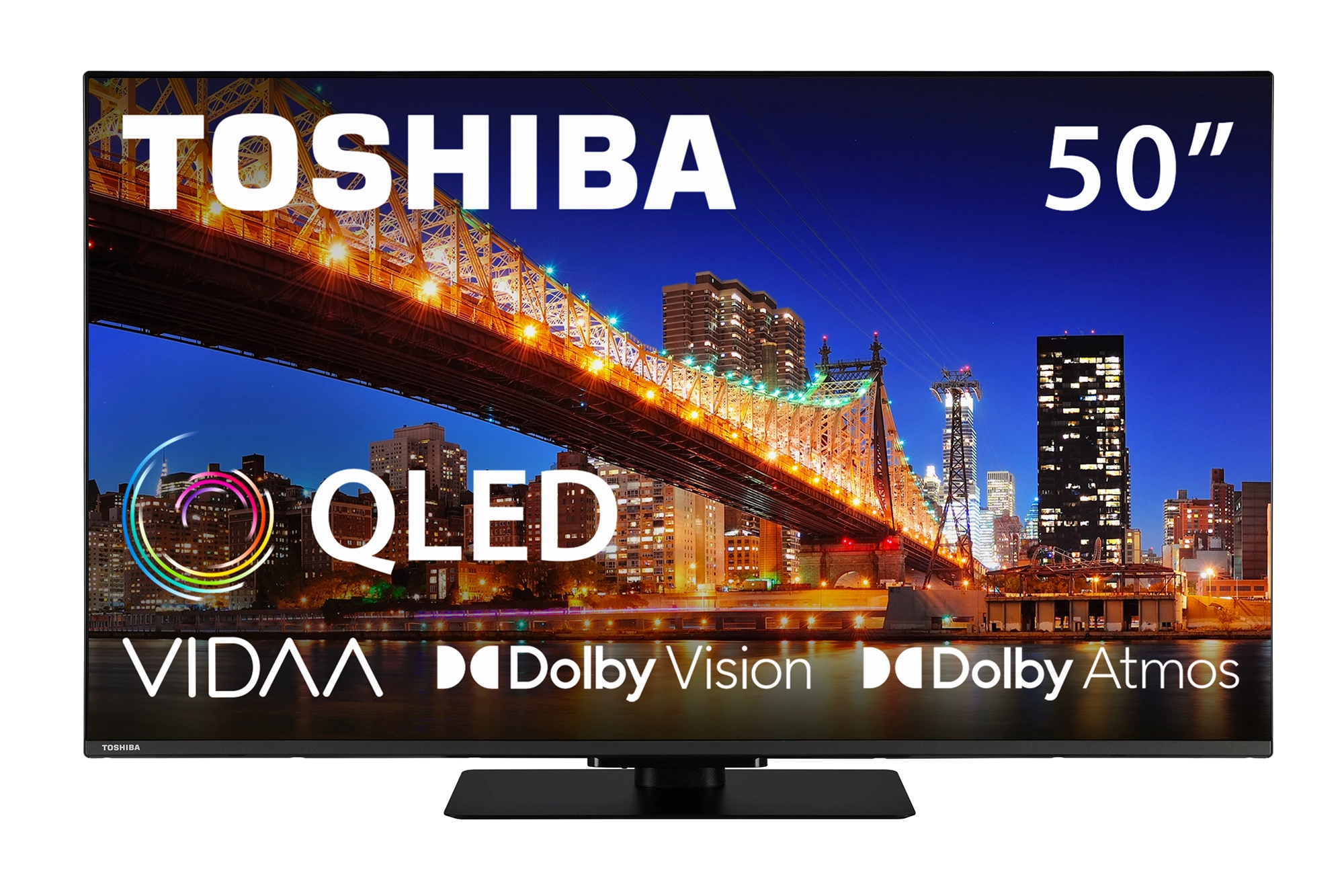 Telewizor Toshiba 50QV3F63DG 50" QLED 4K Smart TV VIDAA Dolby Vision Dolby Atmos HDMI 2.1 DVB-T2