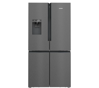 Siemens iQ500 KF96DAXEA Pełny No Frost 183cm  Dystrybutor wody Zdalne sterowanie Czarna stal szczotkowana - TRZECI -55%, ALBO 5-TY ZA 1ZŁ - Kup na Raty - RRSO 0%