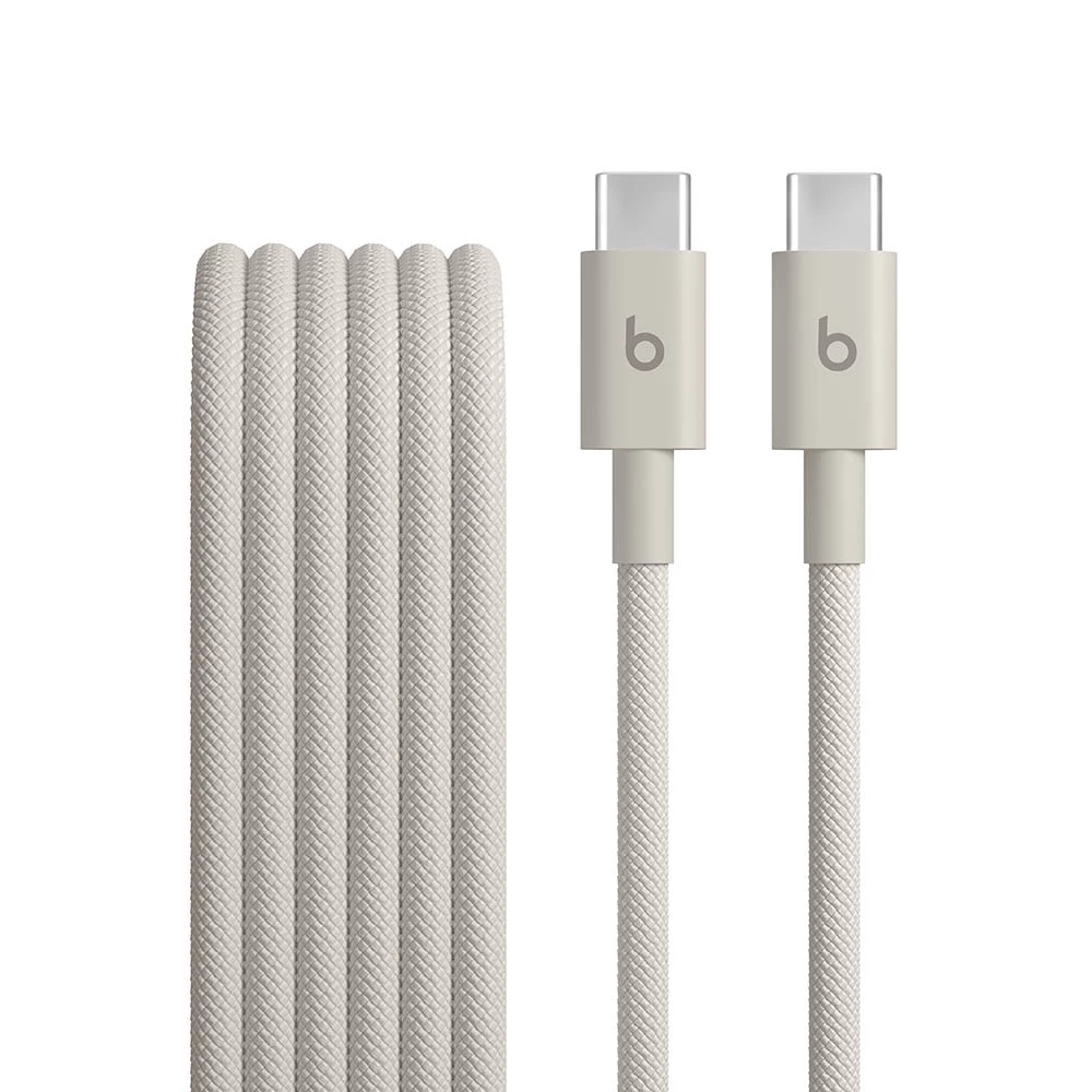 Kabel Beats Woven USB-C do USB-C 1,5m Szary