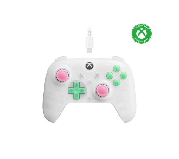 8BitDo Ultimate Mini Wired Controller do Xbox, PC Przewodowy Biały