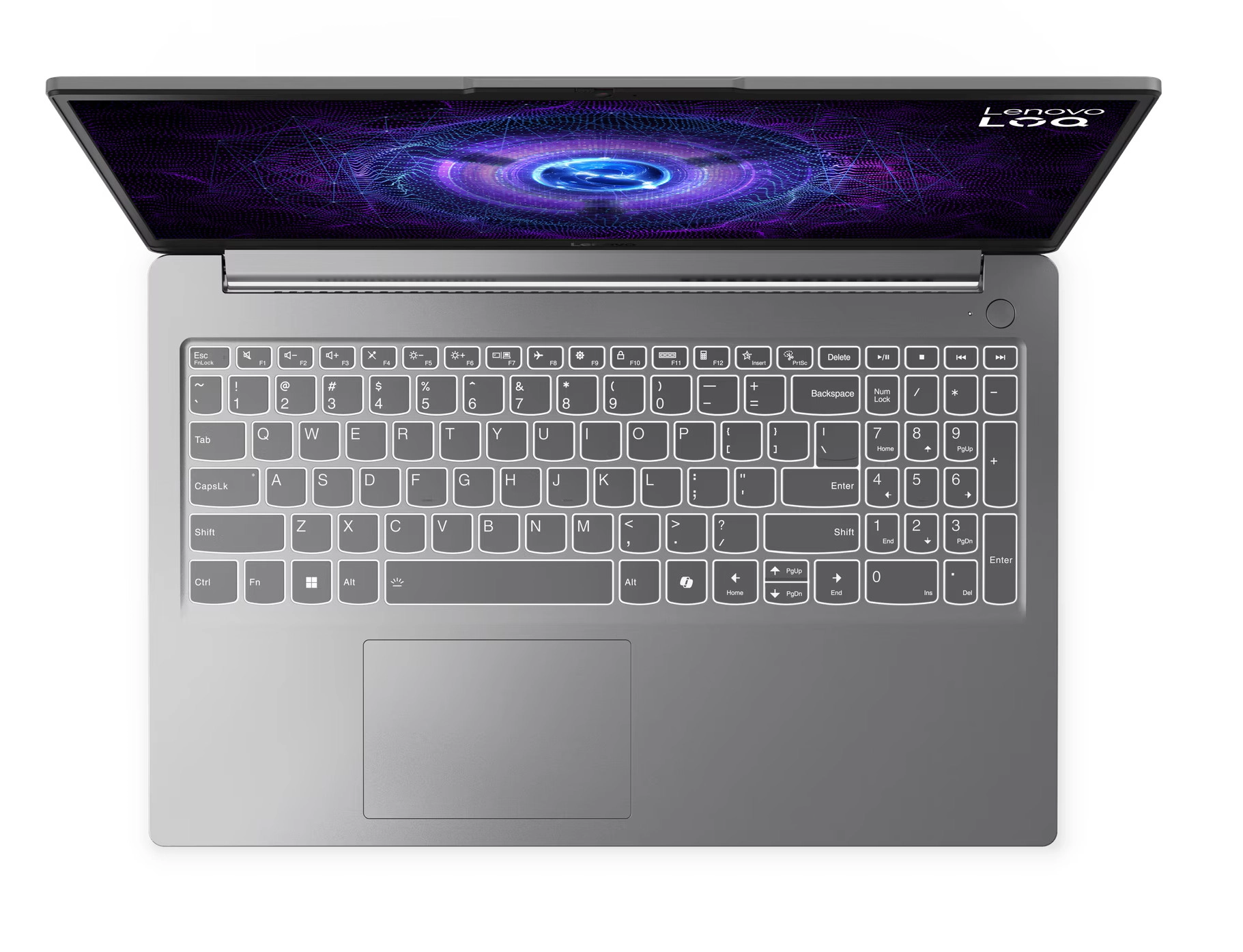 Laptop gamingowy Lenovo LOQ 15IAX9E 15,6" 144Hz i5-12450HX 16GB RAM 512GB Dysk SSD RTX2050 Win11 Szary
