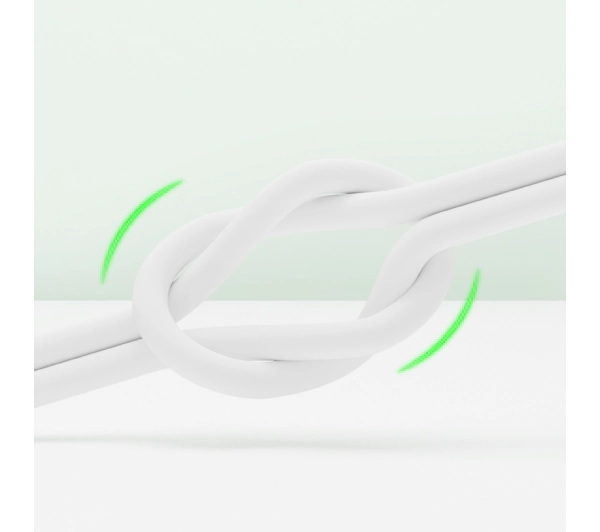 QUALO USB-C do USB-C 1,5m 3A Biały