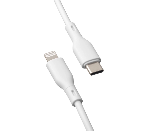 QUALO USB-C do Lightning 1,5m 2,4A Biały