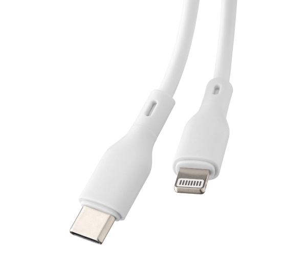 QUALO USB-C do Lightning 1,5m 2,4A Biały