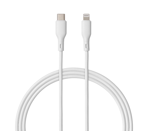 QUALO USB-C do Lightning 1,5m 2,4A Biały