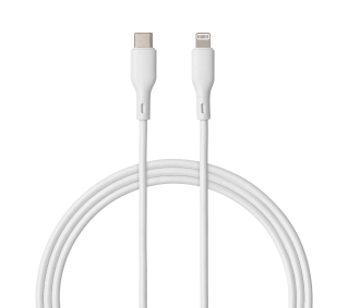 QUALO USB-C do Lightning 1,5m 2,4A Biały