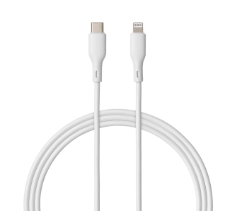 Kabel QUALO USB-C do Lightning 1,5m 2,4A Biały