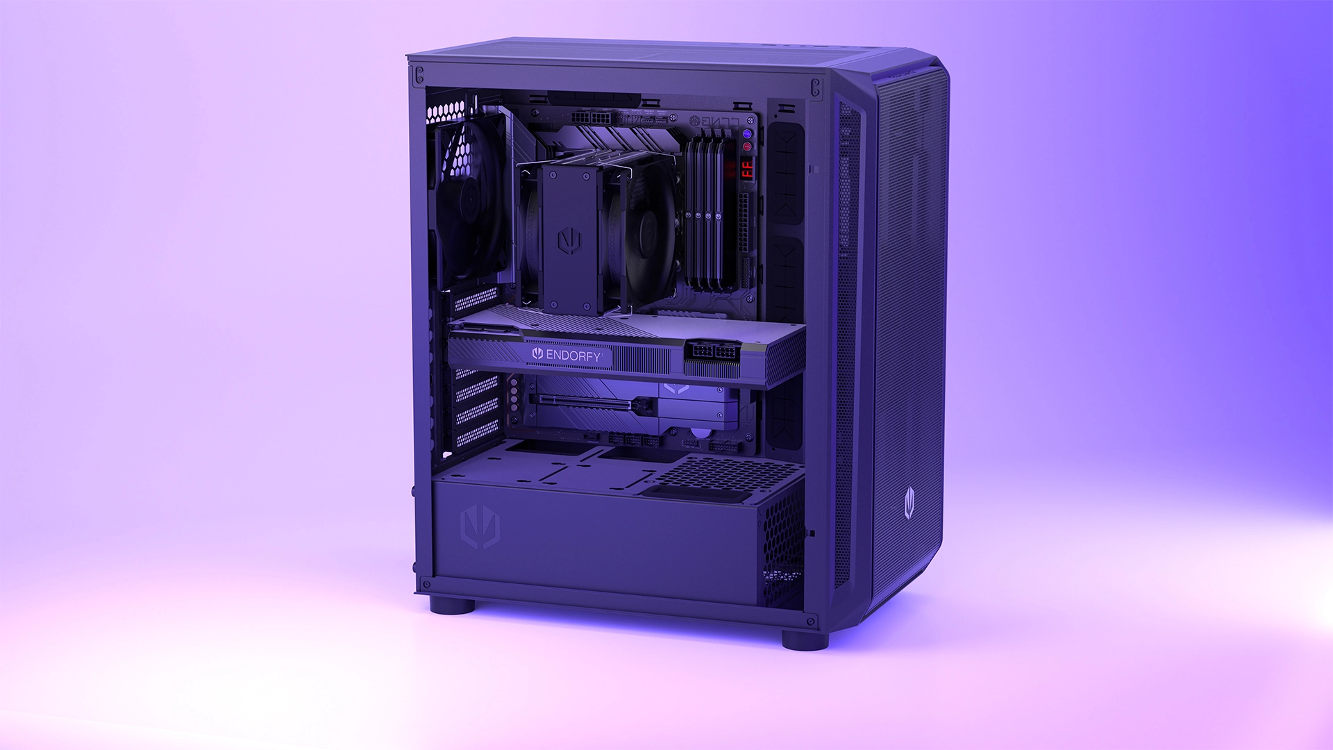 Obudowa Endorfy Arx 500 Core Czarny